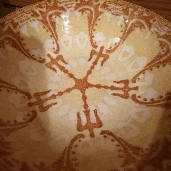 Vintage 1970's Mount Clemens Ironstone 8" Bowl Yellow / Orange - Picture 6 of 7